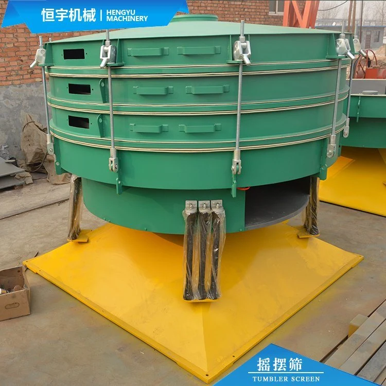 Chemical Powder Rotary Sieve Layers Tumbler Sieving Sifter Machine