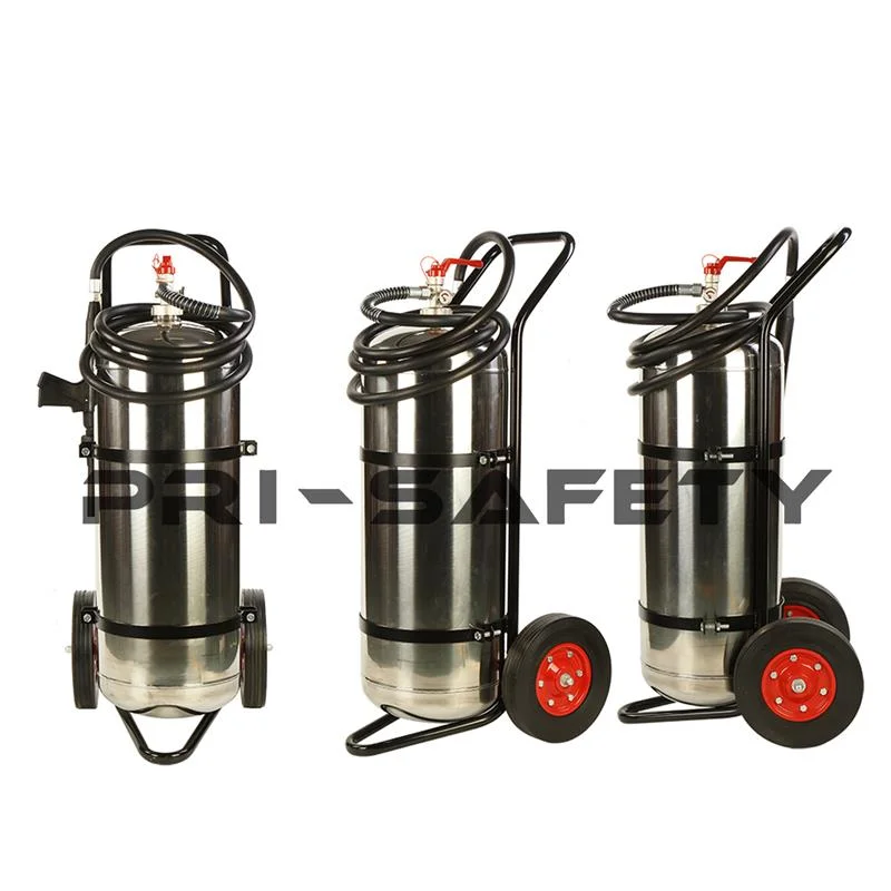 25L 50L 75L 100L SUS304 Stainless Steel Trolley Fire Fighting Equipment Fire Extinguisher Wholesale/Supplier From Manufacturer