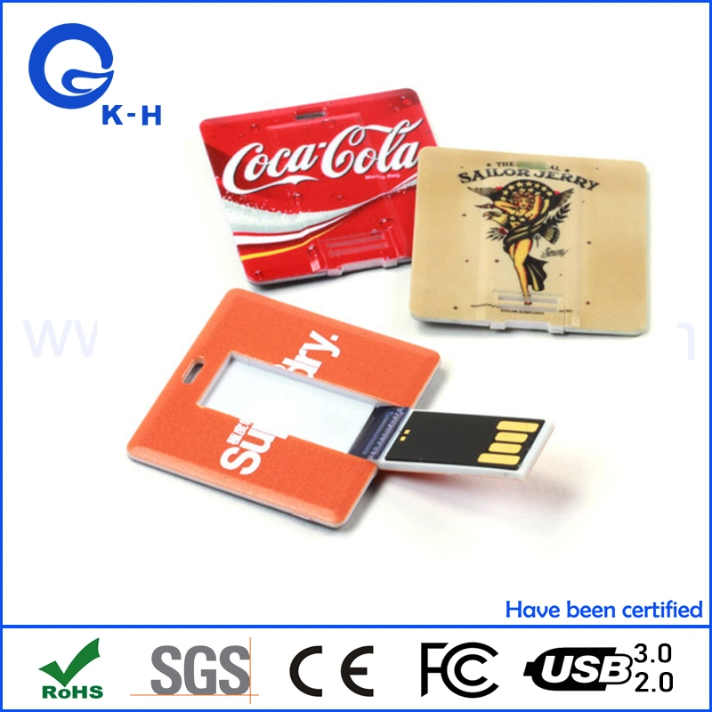 Carte de visite USB Flash Memory Storage 16GB 32GB