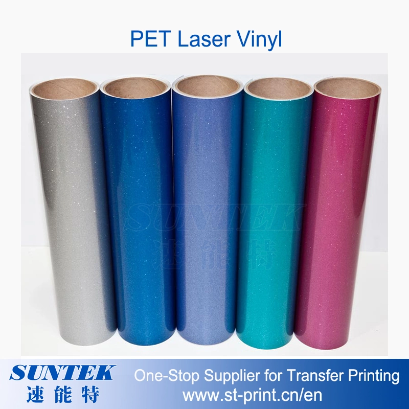 Luminous Heat Transfer Vinyl Blue/Green for Garment/Clothing