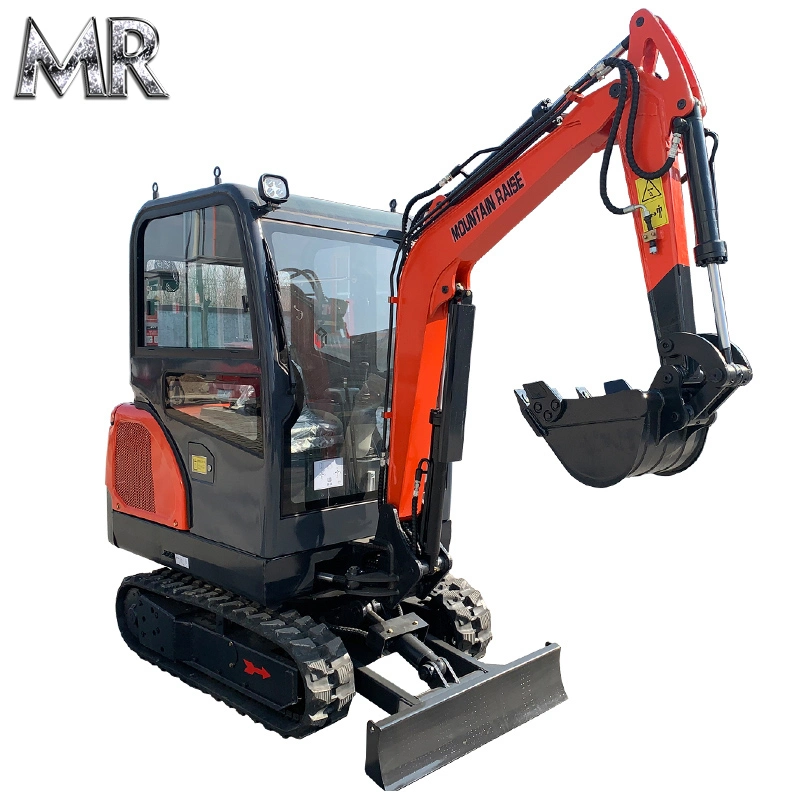 Mini Excavatrice avec moteur japonais Mini Pelle à Chenilles Agile