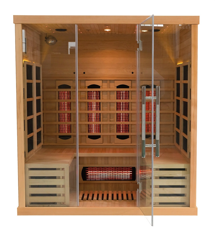 Saunas para interiores y exteriores Sauna Sauna de Vapor portátil infrarrojo Vapor Húmedo y Seco