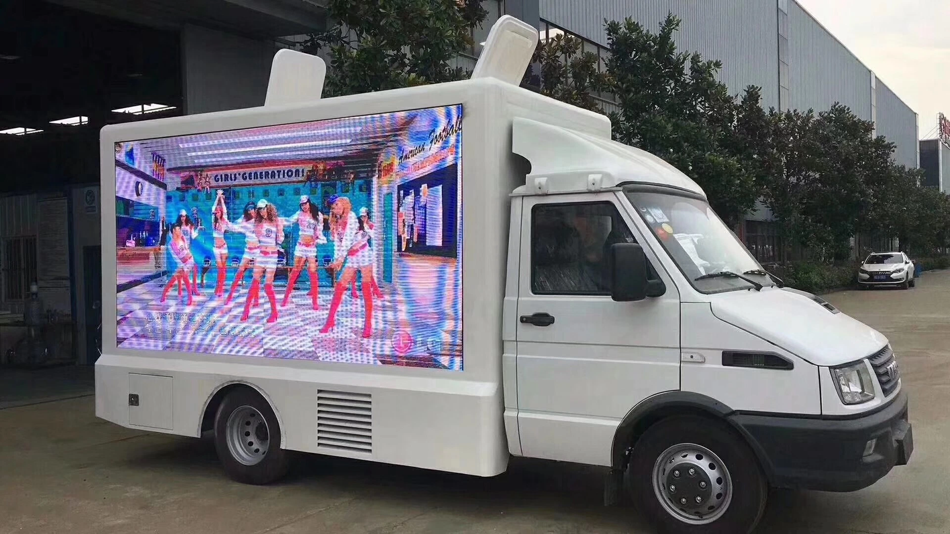 P4 P5 P6 Outdoor Full Color Digital LED Advertising Truck