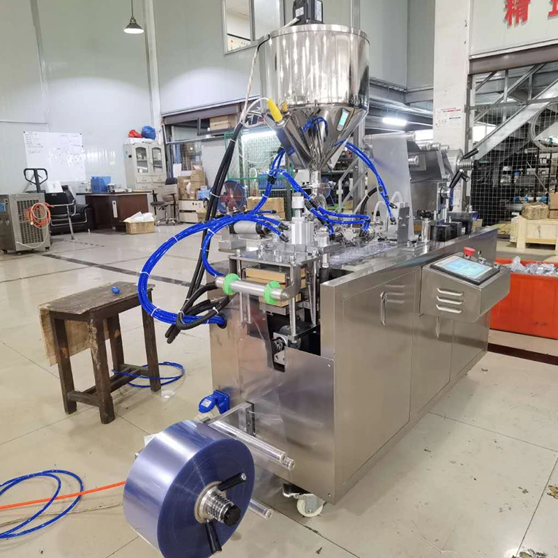 Tianhe Dpp-150 Liquid Table Blister Packaging Machine for Butter Salad Dressing