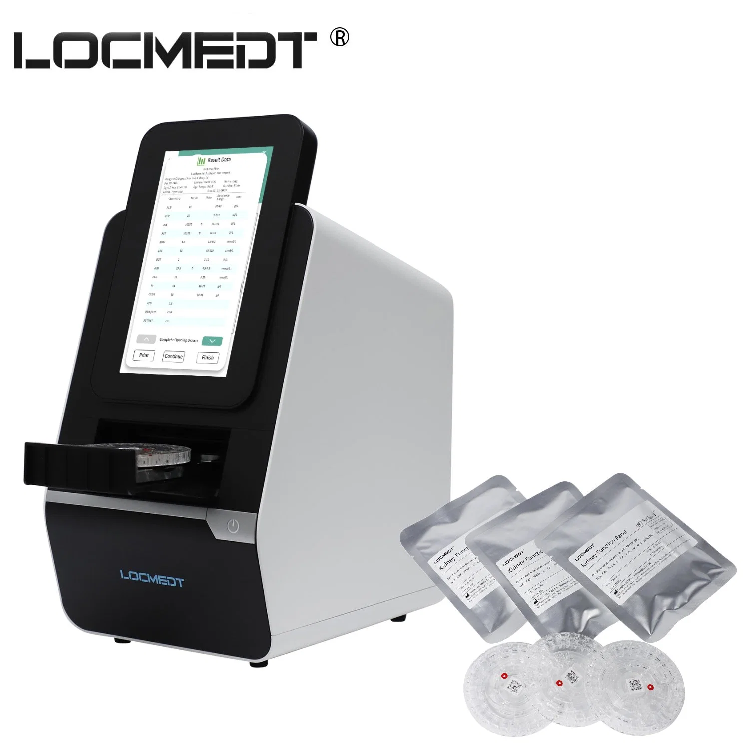 Auto Vet Biochimie analyseur de gaz du sang de l'analyseur analyseur de petites Chimie