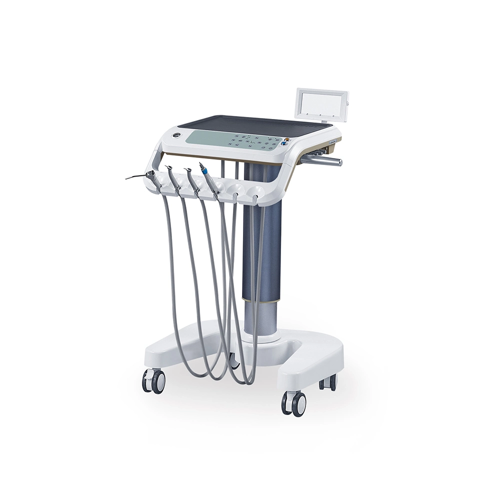 Dental Chair Unit with Rotating Ceramic Spittoon