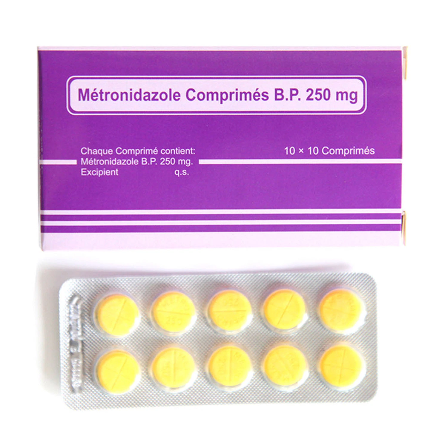 Metronidazole Tablets 250mg Medicina acabado medicamentos farmacêuticos