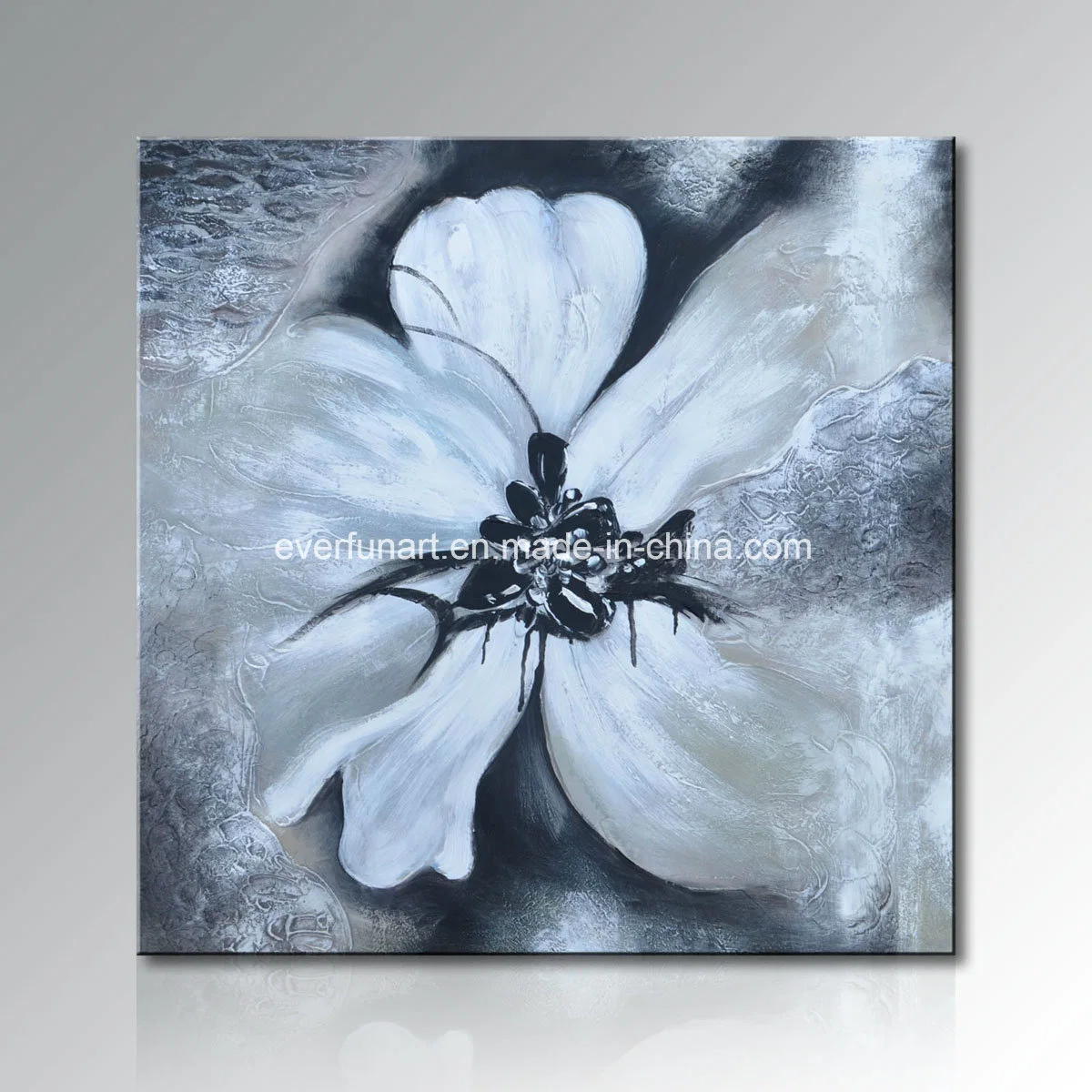 Pure Handmade Modern Flower Oil Painting Hotel (FL3-173)