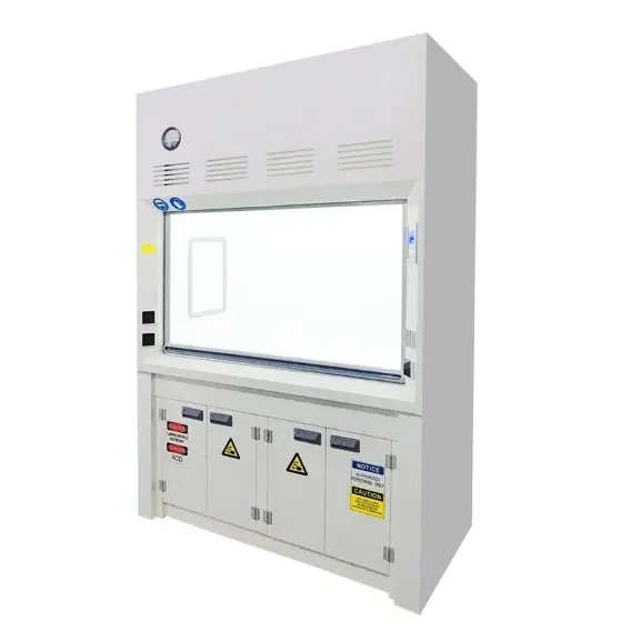 Superior Durability and Long Life Robor Welding Compact Glass Sash Fume Hood for School