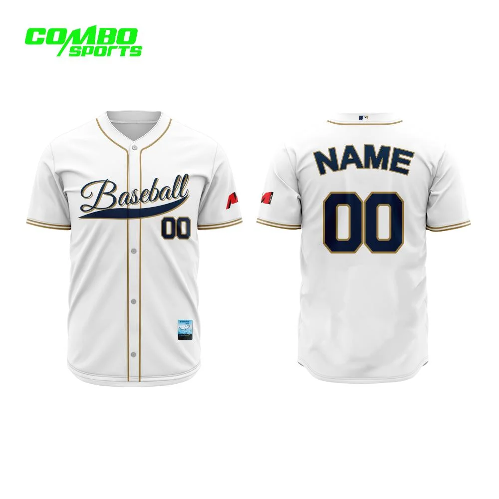 Sublimation Fußball Jersey Customized Poloshirt Recyceltes Baseball-Jersey