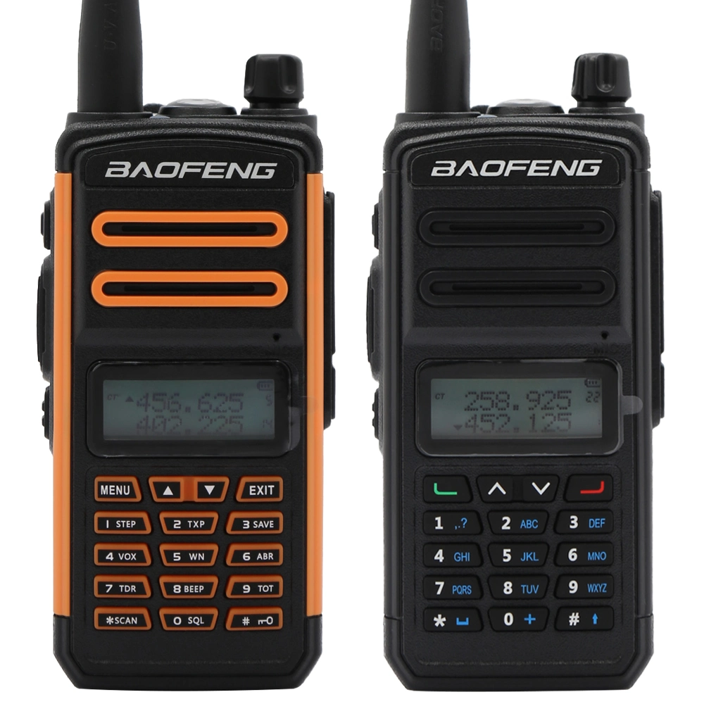 Radio bidireccional Baofeng Tri-Band 136-174MHz 220-260MHz&amp;400-520MHz Jamón Amaturer de mano Radio Bf-918UV portátil Walkie Talkie