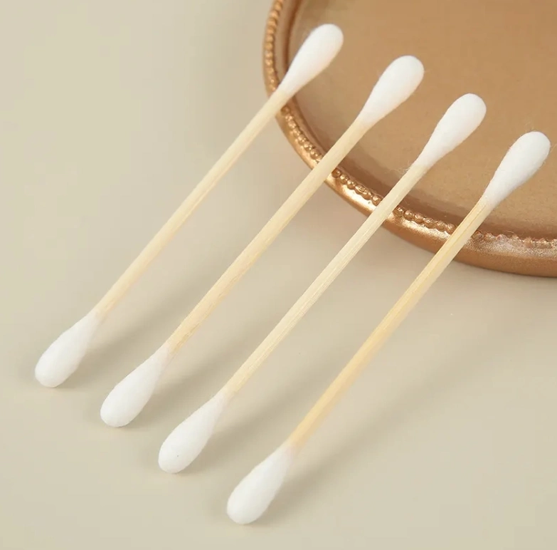 Winner 100PCS/ Box Double Head Cotton Swabs Women Makeup Buds Tip for Nose Ears Cleaning