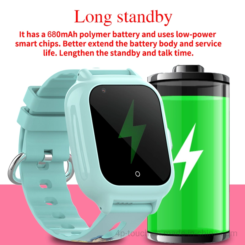 New Arrival Quality Anti Lost 4G Video Call IP67 Waterproof Kids back to school Children GPS Tracker Gift Smart Watch with Geo Fence D61