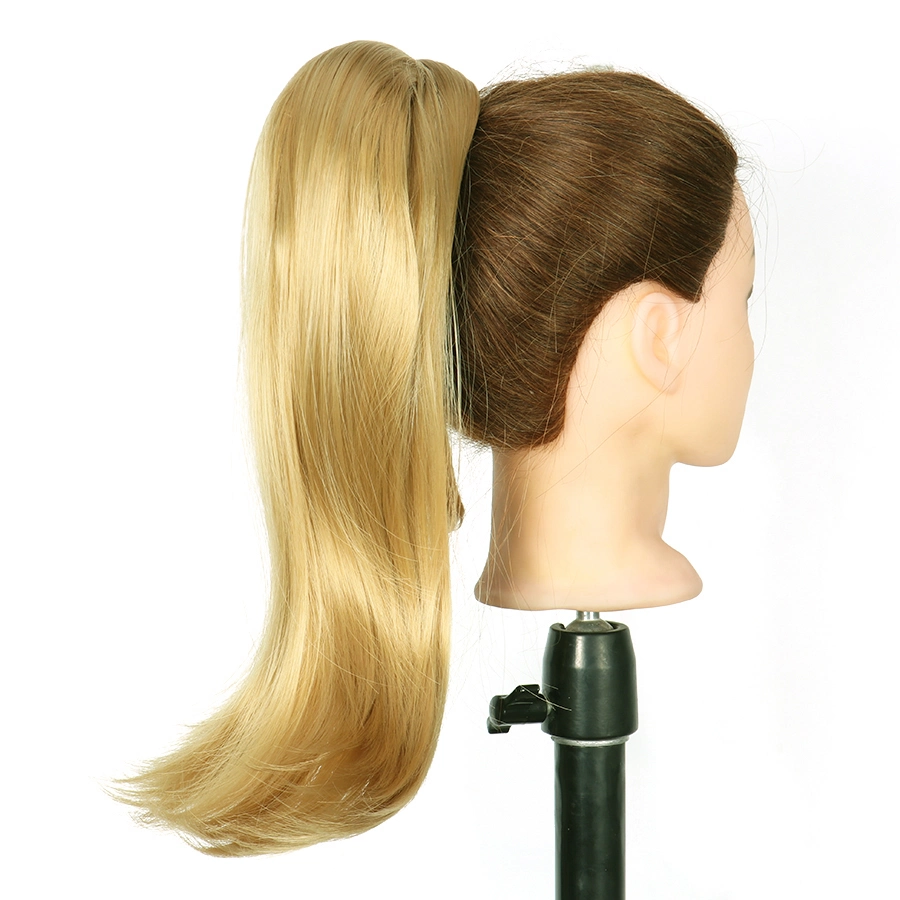 Alileader Hot Sale Retro ajustable Flipped Wig largo ponytail Magic Cinta adhesiva alrededor de la extensión de cola de caballo de pelo