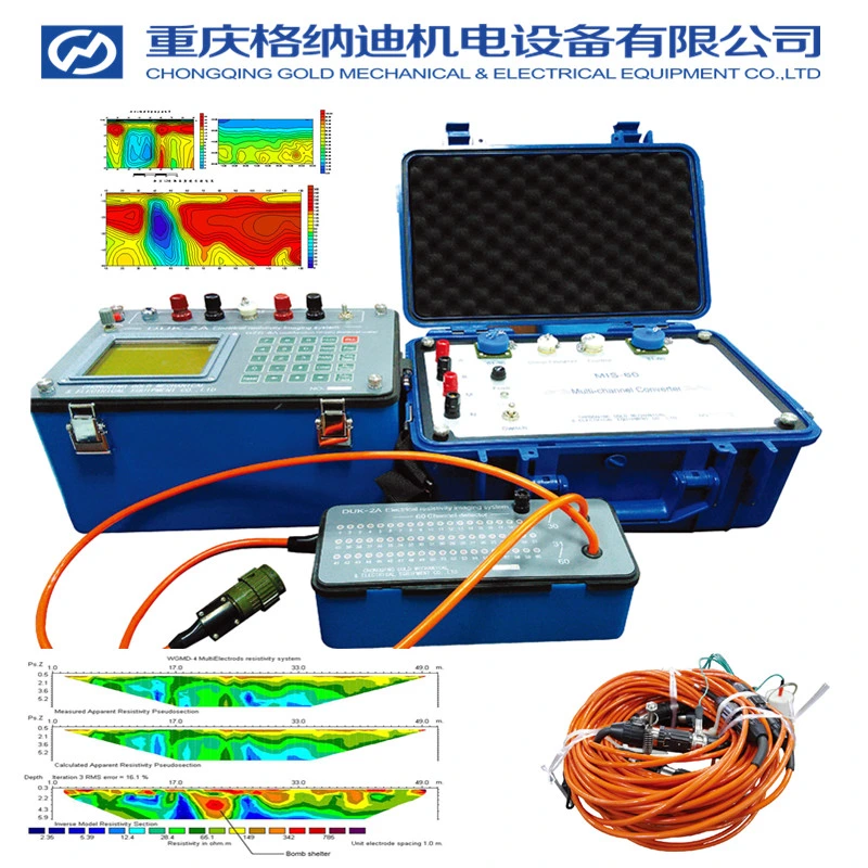 500m Depth Terrameter Underground Water Detector, Water Finder and Geophysical Resistivity Meter