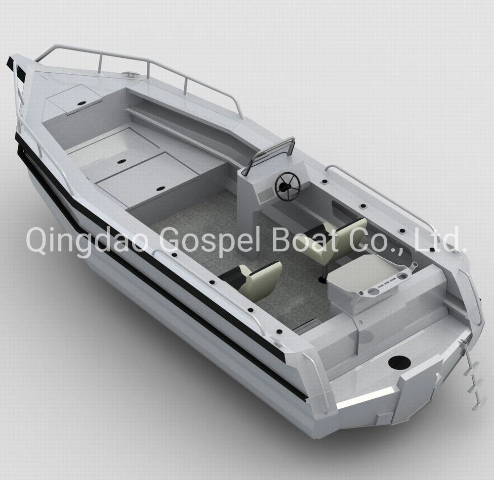 New Model 6m Center/Side Console Aluminum Boat