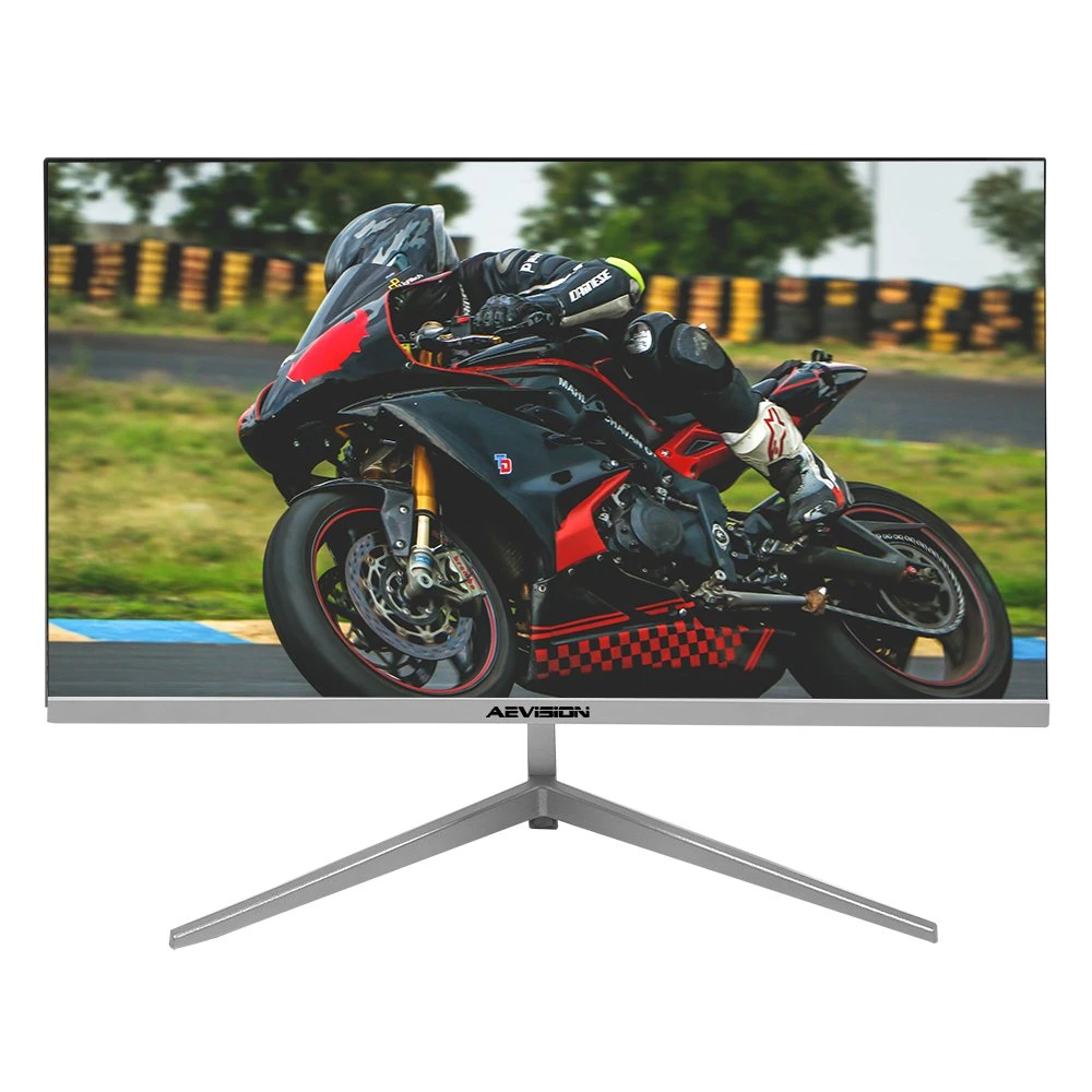 High-Resolution 22inch LCD Display for Surveillance Systems/Office Working