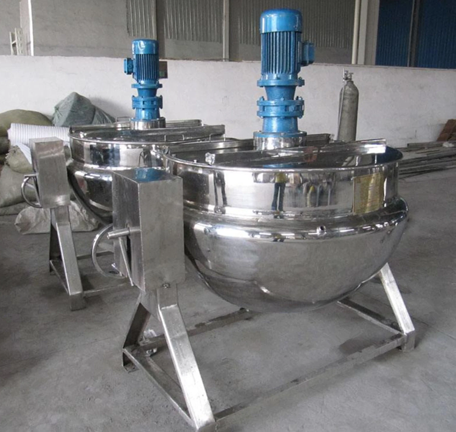 Electric Steam Candy Mixing Jacketed Kettle Machine Price