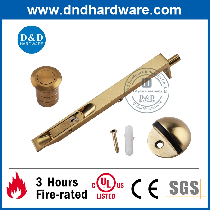 UL Fire Rated Stainless Steel Golden Door Furniture Hardware Accessories Commercial Door Ironmongery Construction Hinge Hardware Wooden Door Hardware Fitting