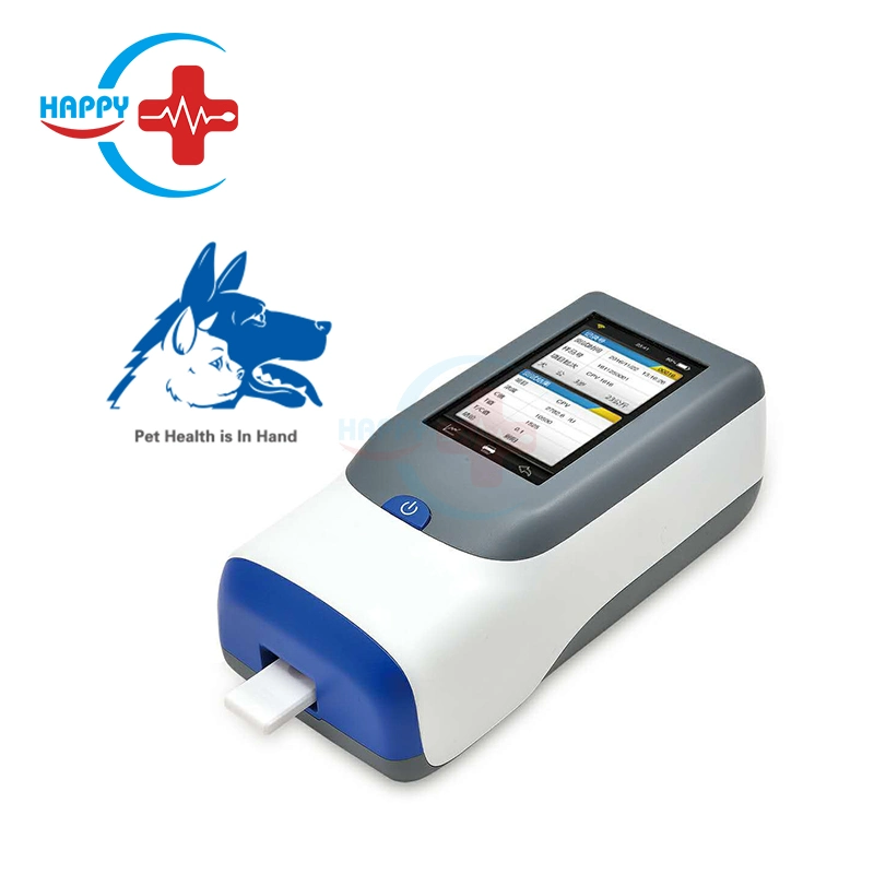 Hc-R065b nuevo Animal Poct inmunoensayo de fluorescencia Analyzer Analizador fluorescente perro Progestrone lector