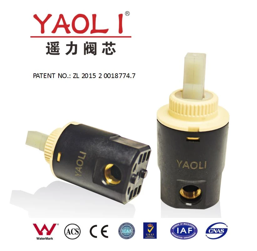 35mm Side-Outlet Combined Ceramic Valve Core with Distributor (YLG35-07)