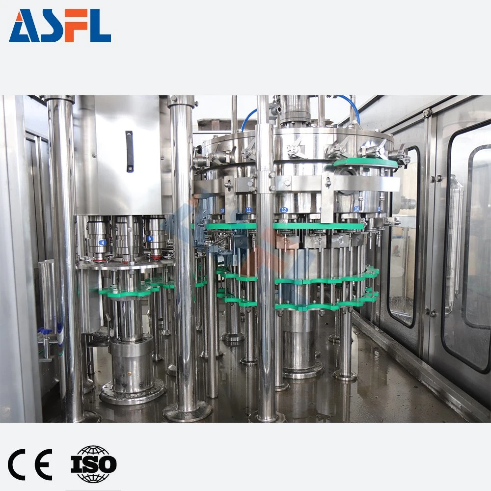 Full Automatic Carbonated Drink Washing Filling Capping Processing Line