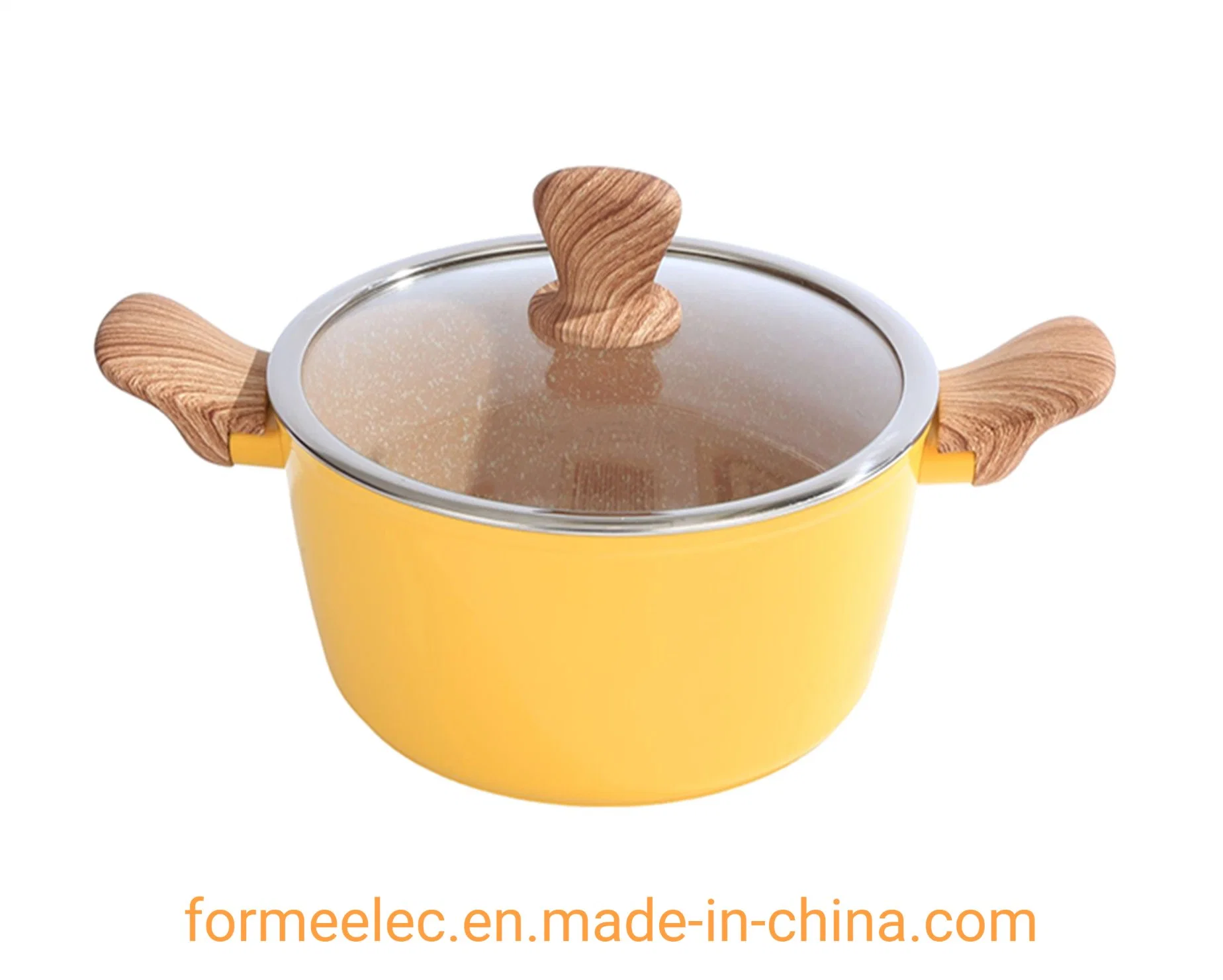 Aluminum Fry Pan Non-Stick Cookware Maifan Stone Fry Pan 24cm 28cm Marble Frypan