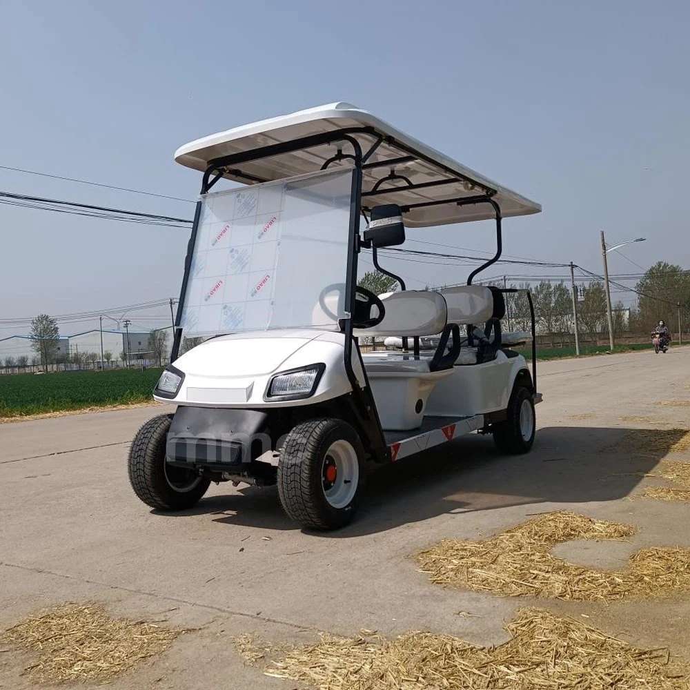 CE Approved 4 Seat Blue Golf Car Low Price Electric Golf Carts for Sale