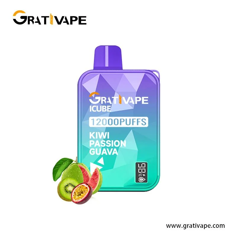 Grativape Icube 12000 Puffs 5 Geschmacksrichtungen Elektronische Zigarette Fume Einweg Vape