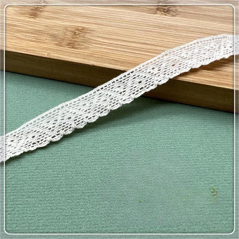 K3015 Elastic Elastic Elastic абрикос кружева хлопка кружева DIY потребителей края уха одежду Декоративное кружево хлопка