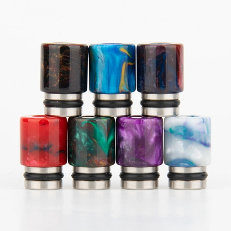 2023 The Most Fashion Driptip 510 810 Drip Tip Resin Mouthpiece for Atomizer Mod Vape Tank