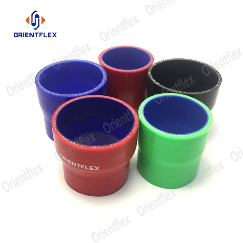 Reductor de agua flexibles de 3 pulgadas de silicona de 4 pulgadas de la manguera del acoplador