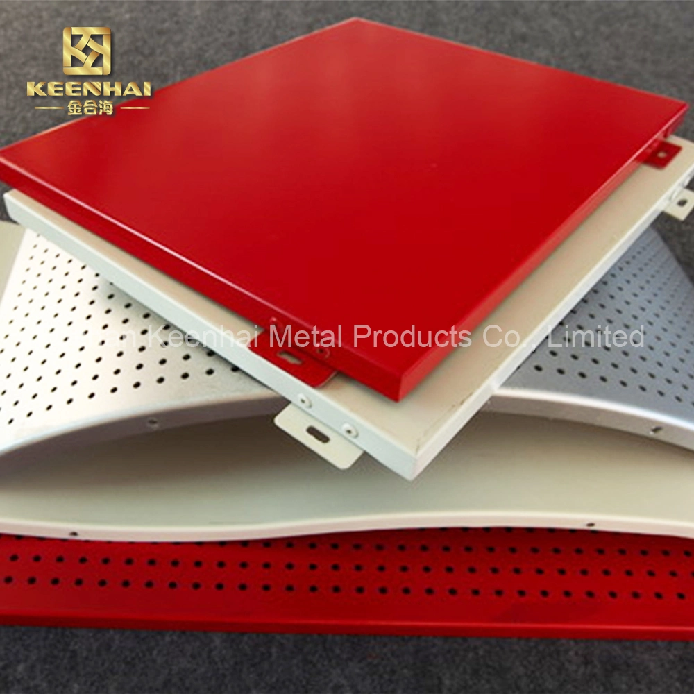 Building Decoration Wall Cladding Aluminum Panel Facade Materials (KH-EWC023)