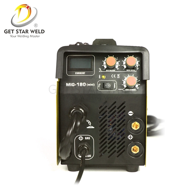 Other Arc Welders MIG 220 فولت تيار مستمر أحادي الطور IGBT Mag لحام 180a