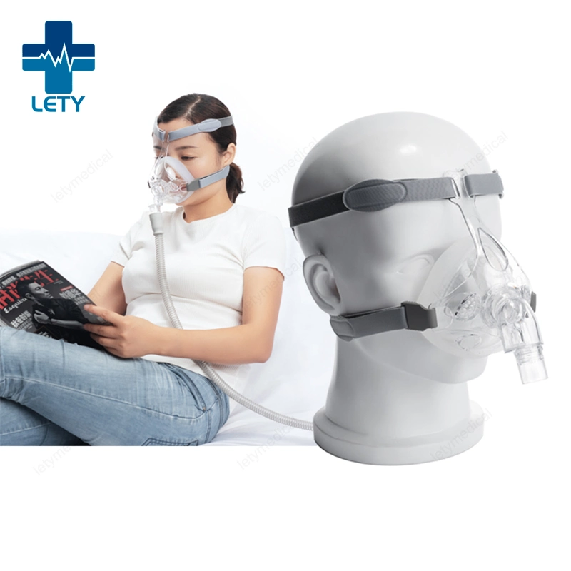 Homecare подсети вентилируемого подсети для ежедневного сна с помощью CPAP/Auto CPAP/Bipap машины полную маску для лица носовой подсети