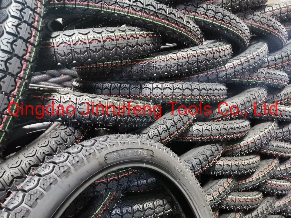 18 Inch OEM New 6pr/8pr Nylon Belt Tire Natural Rubber Mixed Pattern Motorcycle Tubeless Tyre (120/90-18) with ISO CCC E-MARK DOT