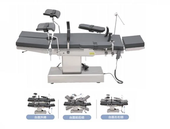 Krankenhaus Operationsraum Ausrüstung Multifunktionale Elektrische Hydraulische Operationsbett Einstellbar Operationstisch