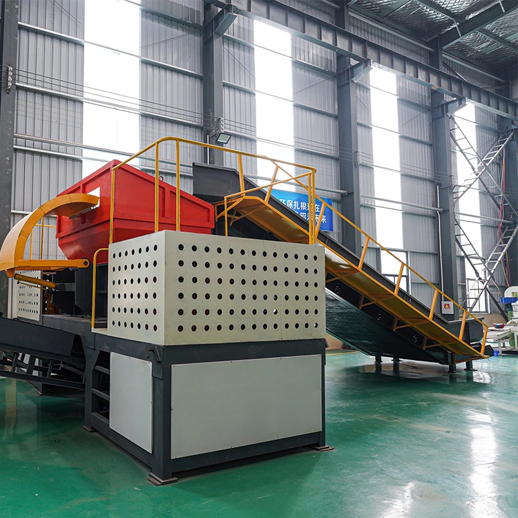 Recycle Plastic Crusher Shredder Price Rubber Tyre Tire Shredder Machine Price