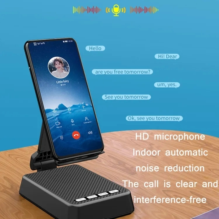 Creative Mini Folding Portable 2-in-1 Handyhalterung mit Bluetooth Lautsprecher