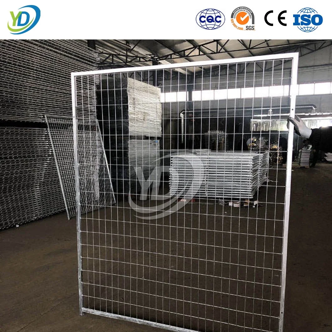 Yeeda Galvanised Anti Climb Fencing China Manufacturers 6 FT Garden Fence 5.0mm 6.0mm Diameter Hog Wire Fence Frame