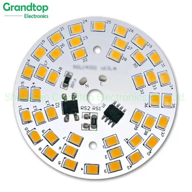 Aluminum LED Board PCBA PCB Assembly SMT PCBA Turnkey Service