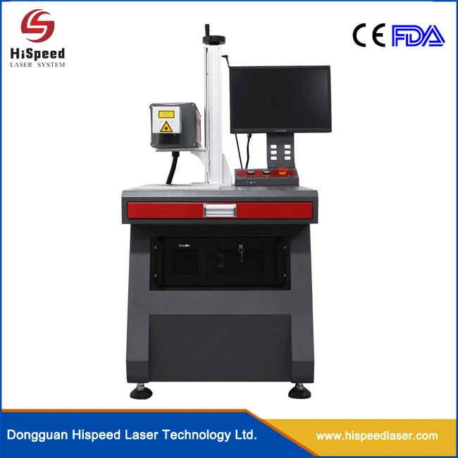 Hispeed 30W Genetator Laser Marking Machine Bamboo Wood CO2 Laser FDA