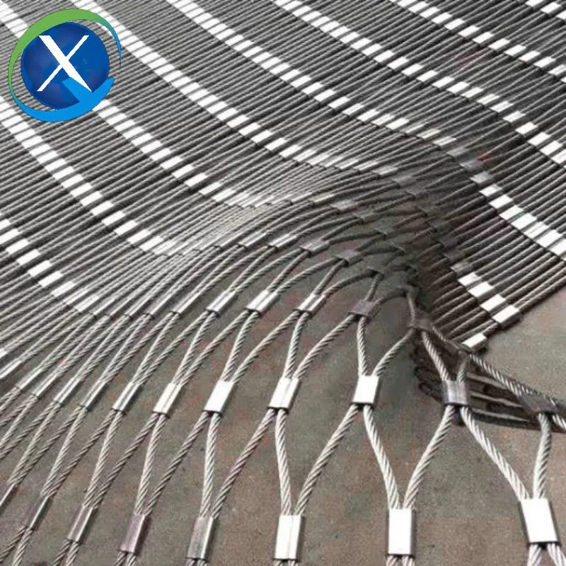 Architectural Stainless Steel Wire Mesh/Stainless Steel Cable Mesh/ Ss Rope Cable Wire Net