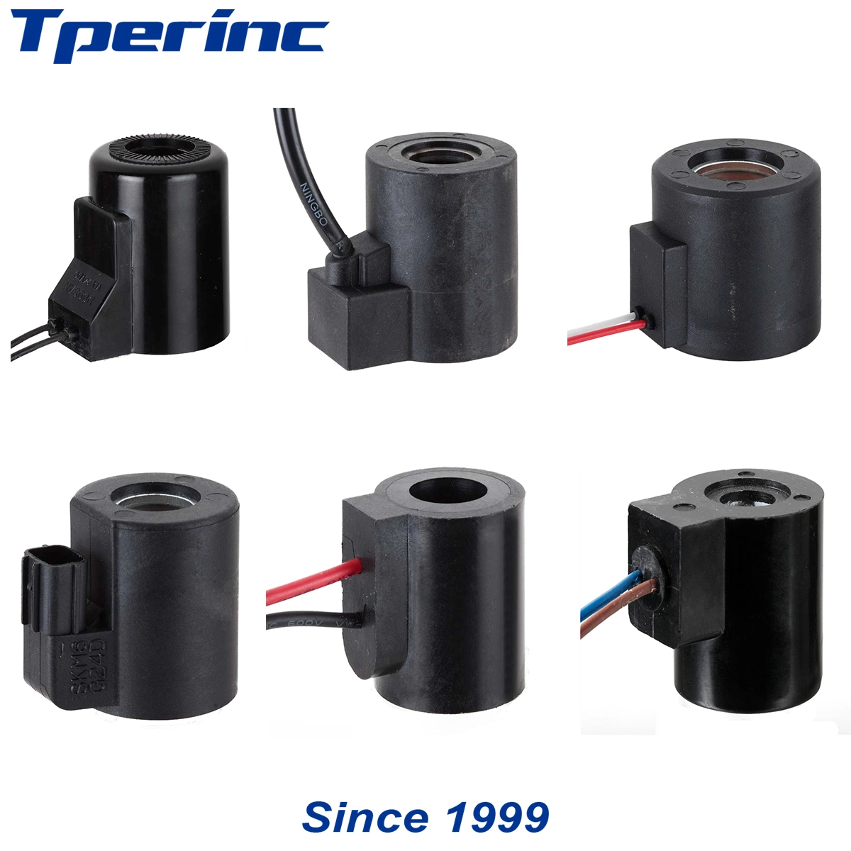 Excavator Electric Parts Hydraulic Threaded Cartridge DC12V/24V Solenoid Valve Coil for Engineering Vehicle