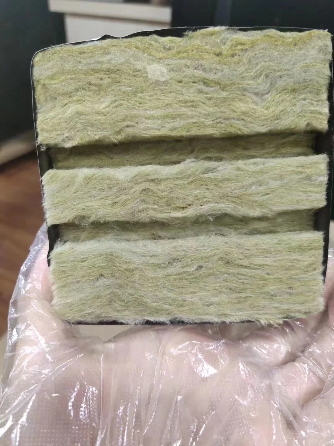 6X6 дюймов Rock Wool Grow Pling Block Agricultural Rock Wool Для гидропонного седлинга