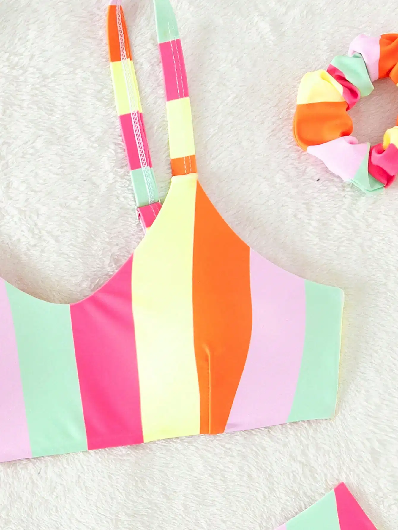 Beachwear Bikini Sets for Women Sexy Colorful Suits 2 Piece