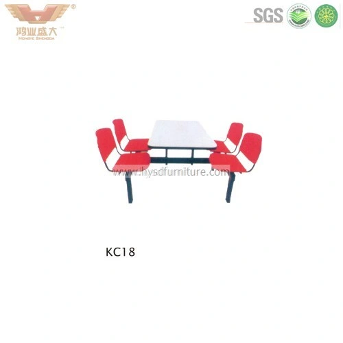 Public Canteen Table and Chairs Outdoor Furniture