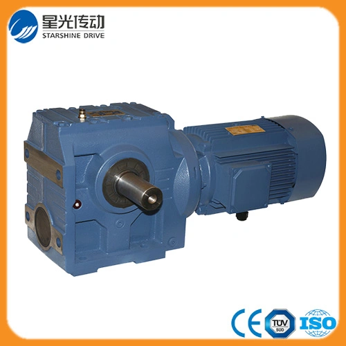 Right-Angle Helical Bevel Gearbox Speed Change Device for Crane