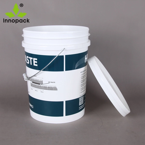 Printed Australia Stype Plastic Food Grade Buckets Pail with Lid