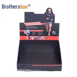 Customized Printed Art Paper Cardboard Retail Top Counter Display Box Carton